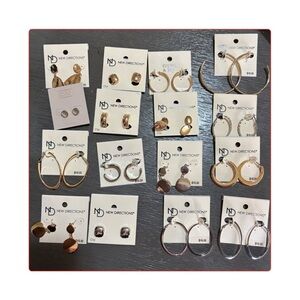 New Directions Mixed Metal Earring Collection